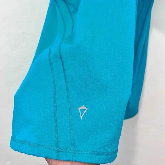 Ivivva By Lululemon Two Be One Tank Aqua Blue Racerback Bra Sz 14‎ - Picture 4 of 8